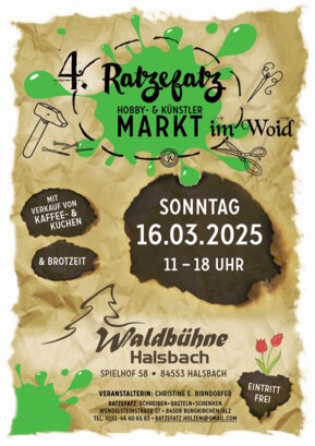 Künstlermarkt Flyer